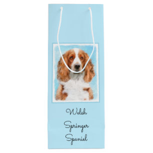 Welsh Springer Spain Painting - Original Hund Art