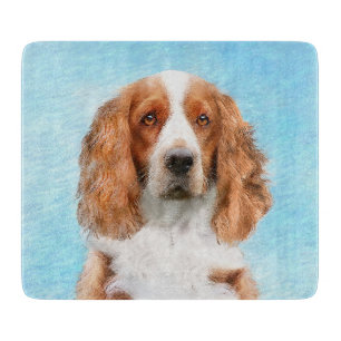 Welsh Springer Spain Painting - Original Hund Art