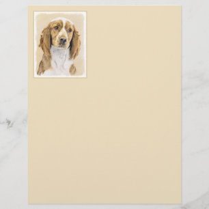 Welsh Springer Spain Painting - Original Hund Art