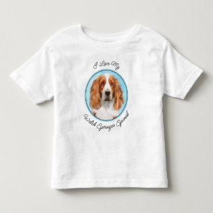 Welsh Springer Spain Painting - Original Hund Art T Shirt
