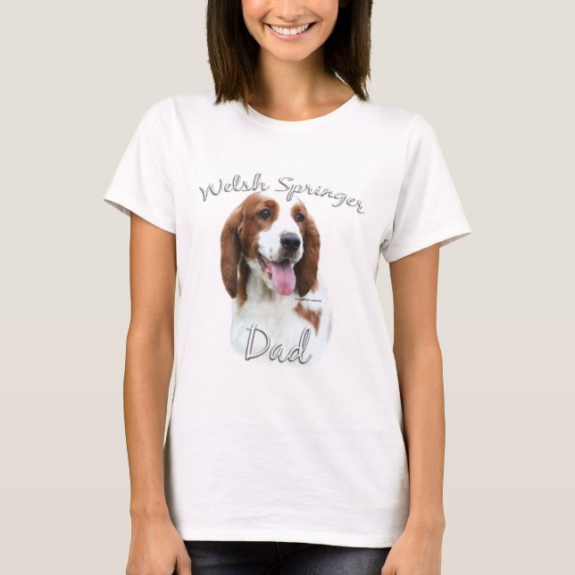 Welsh Springer Spain Pappa 2 T-shirt (Framsida)