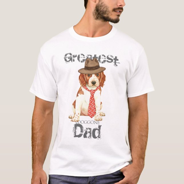 Welsh Springer Spain Pappa Tee (Framsida)