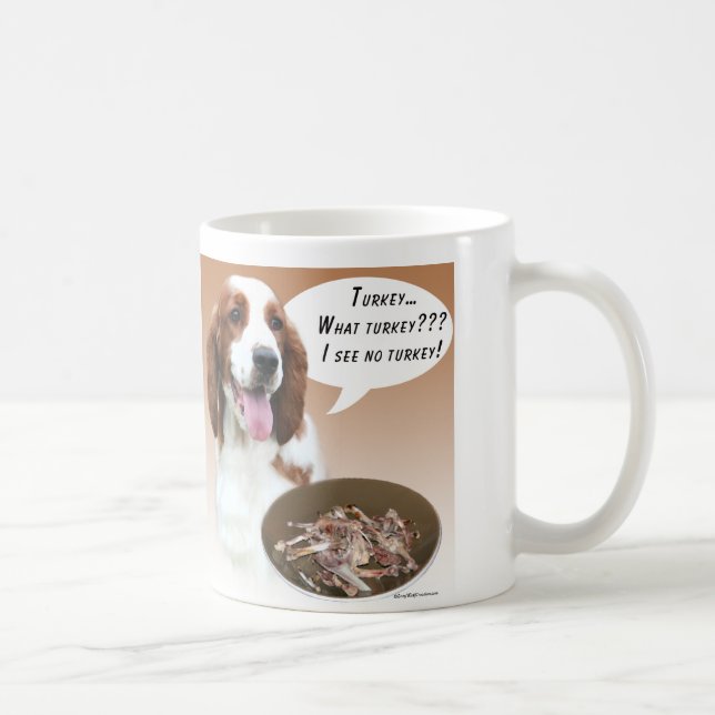 Welsh Springer Spain Turkey Kaffemugg (Höger)