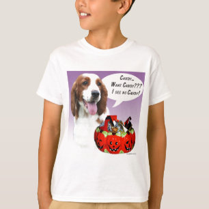 Welsh Springer spanel Halloween Candy Tee Shirt
