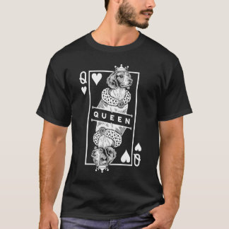 Welsh Springer Spaniel hjärtans drottning Hund Po T Shirt