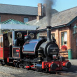 WELSH STEAM TÅG CANVASTRYCK<br><div class="desc">Wales, det lilla tågens land. Dessa små walesiska ånga tåg användes ursprungligen främst för att frakta skiffer från stenbrotten.</div>