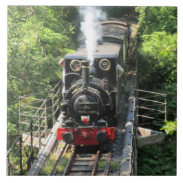 Welsh Steam Tåg. Kakelplatta