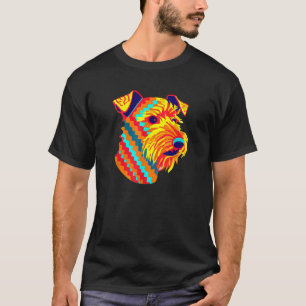 Welsh Terrier 70s Hundägare Retro Funny Welsh Terr T Shirt