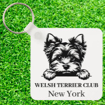 Welsh Terrier Anpassningsbar Klubb Themme, nyckelk