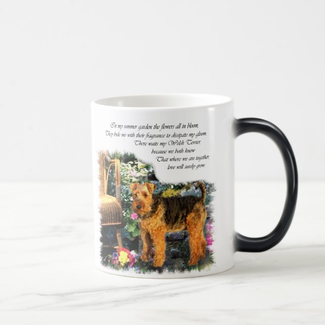 Welsh Terrier Art presentfts Magisk Mugg (Höger)