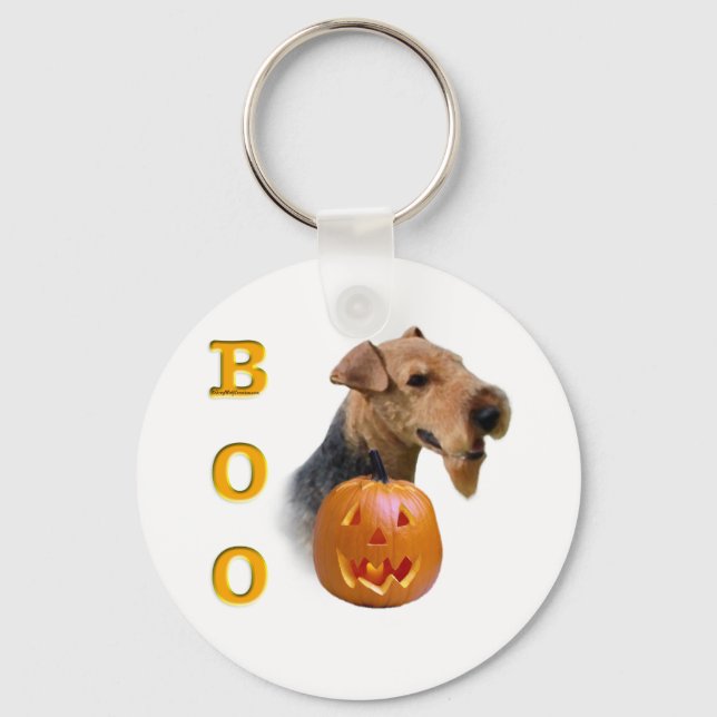 Welsh Terrier Boo Nyckelring (Framsida)