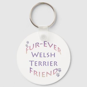 Welsh Terrier Furever Friend Nyckelring