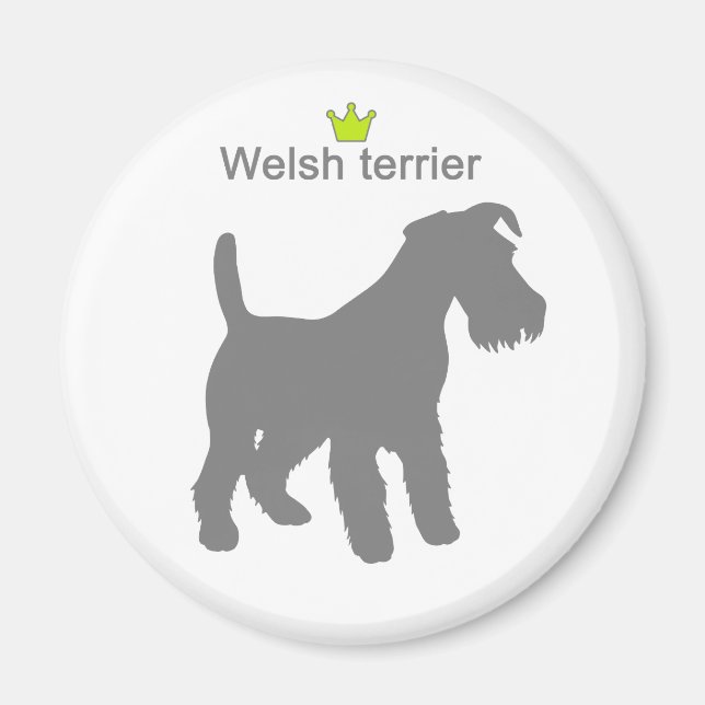 Welsh terrier g5 magnet (Framsidan)