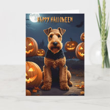 Welsh Terrier Halloween
