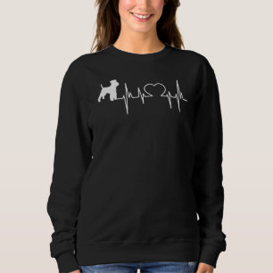 Welsh Terrier Hund Heartslag T Shirt