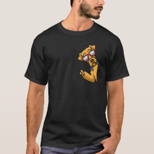 Welsh Terrier Hund Welshie från sida med sunglasse T Shirt