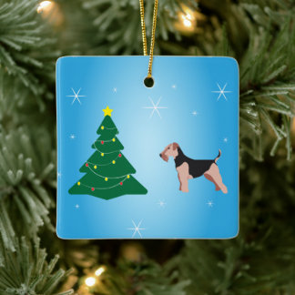 Welsh Terrier jul Ornament