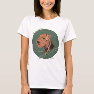 Welsh Terrier Kärlek T Shirt
