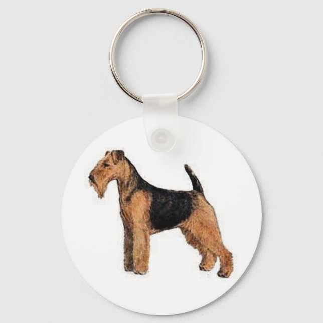 Welsh Terrier Nyckelring (Framsida)