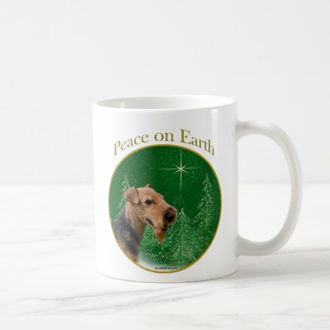 Welsh Terrier Peace Kaffemugg (Höger)