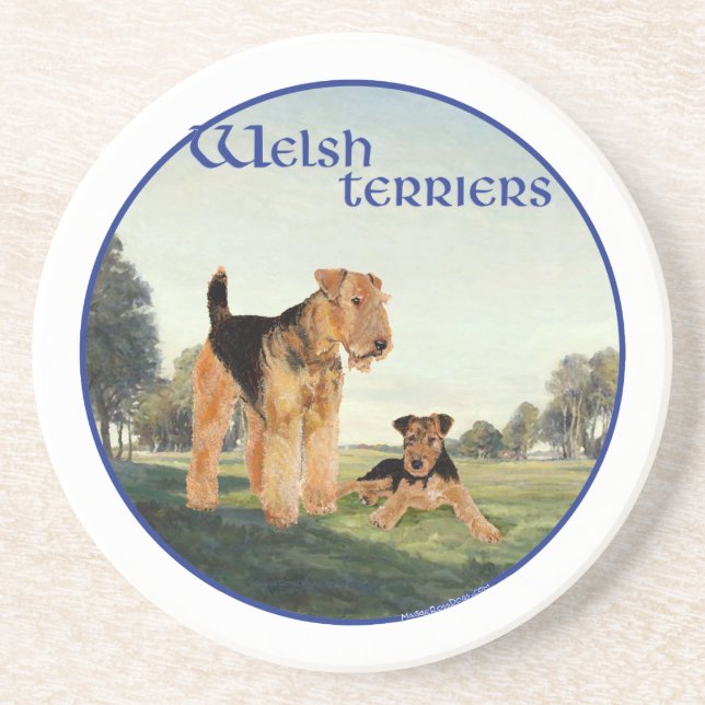 Welsh Terriers Underlägg (Framsidan)