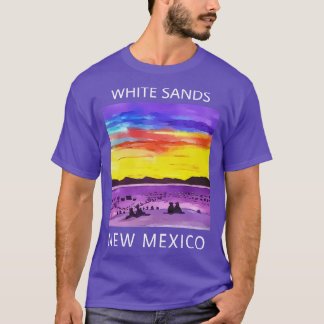 WelshDesigns för nationalmonumentet White Sands T Shirt