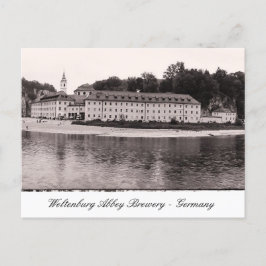 Weltenburg Abbey Brewery, Donau-klostret Tysklant Vykort