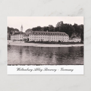 Weltenburg Abbey Brewery, Donau-klostret Tysklant Vykort