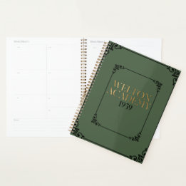 WELTON ACADEMY - MÖRK ACADEMIA PLANNER