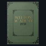 WELTON ACADEMY - MÖRK ACADEMIA PLANNER ANTECKNINGSBOK<br><div class="desc">Inspinerad av "Dead Poets Society",  där huvudtemat handlar om "carpe diem,  beslagta dagen. " I hela bok lär läsarna sig att utnyttja alla möjligheter som kommer fram.</div>