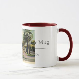 Welwood bibliotek, Palm Spring, Kalifornien Mugg