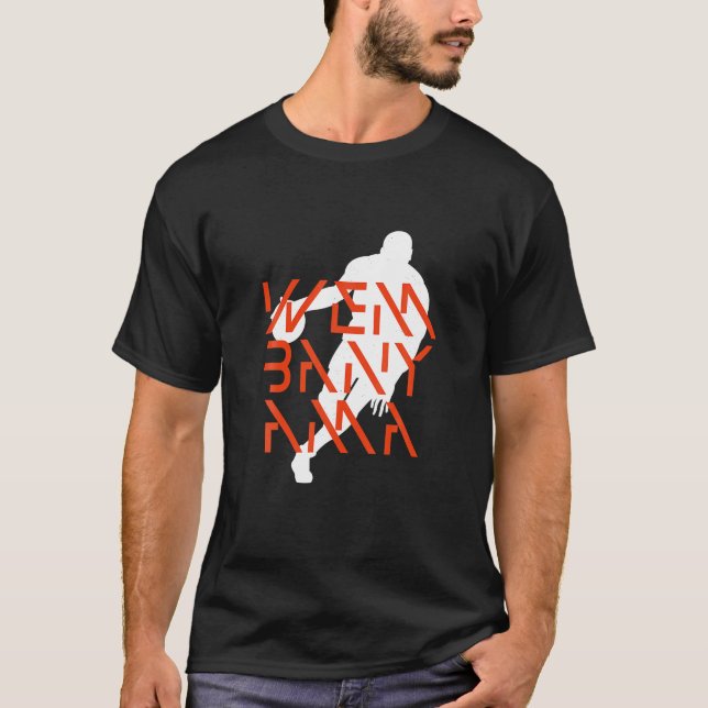 Wembanyama Basketball Fantastisk Gift Fläkt T Shir Shirt (Framsida)