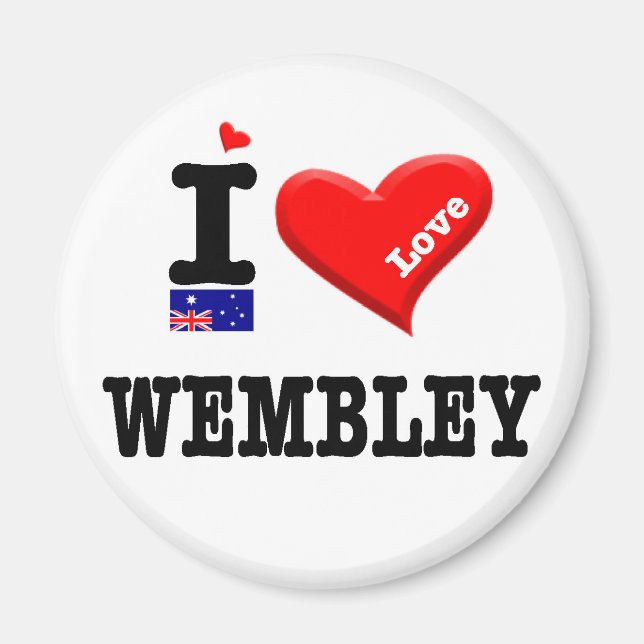 WEMBLEY - I Kärlek Magnet (Framsidan)