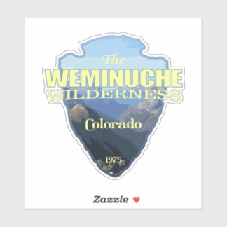 Weminuche WA (pilhuvud) Klistermärken