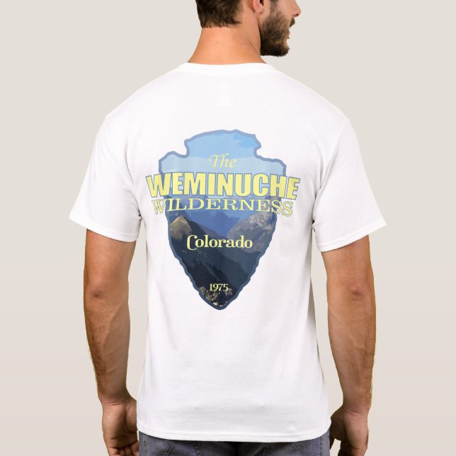 Weminuche WA (pilhuvud) T Shirt (Baksida)