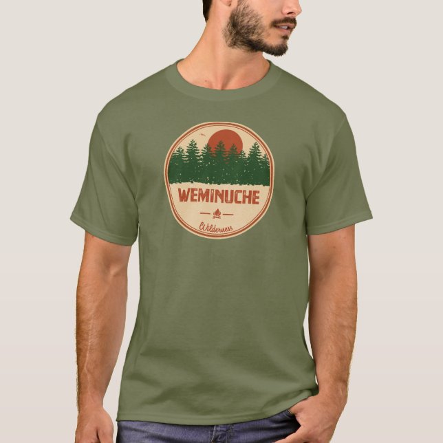 Weminuche Wilderness Colorado T Shirt (Framsida)