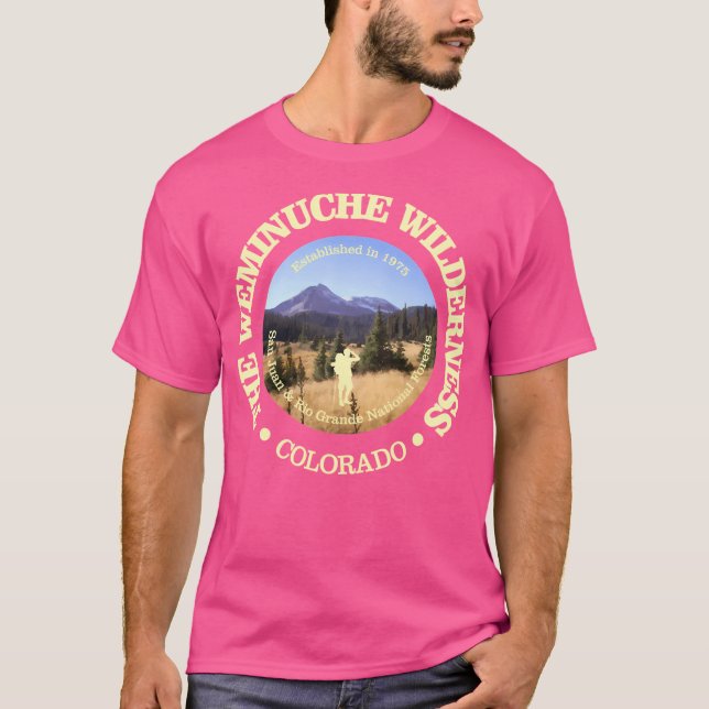 Weminuche Wilderness (Wa) Active T Shirt (Framsida)