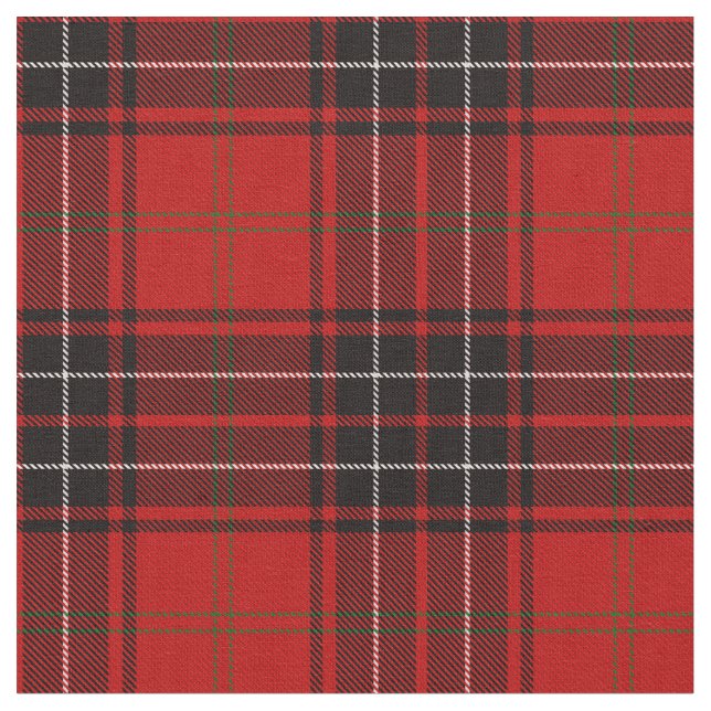 Wemyss familjTartan Tyg (Närbild)