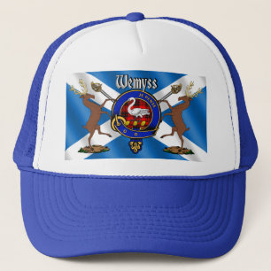 Wemyss Klan Badge-Truckerkeps Keps