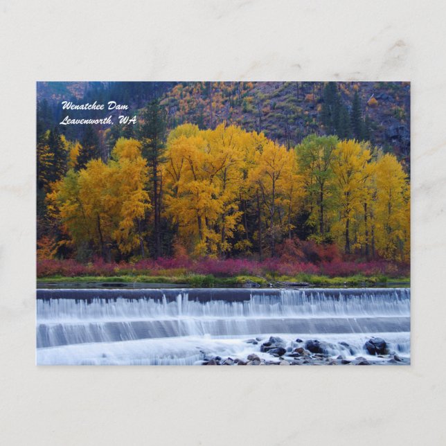 Wenatchee Dam Vykort (Framsida)