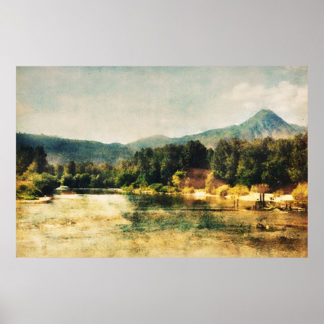 Wenatchee River Poster (Framsidan)