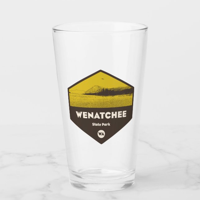 Wenatchee State Park Washington Glaskopp (Framsida)