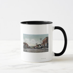 Wenatchee WashingtonView av den huvudsakliga gatan Mugg