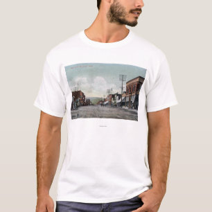 Wenatchee WashingtonView av den huvudsakliga gatan T-shirt