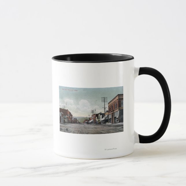 Wenatchee, WashingtonView of Main Street Mugg (Höger)