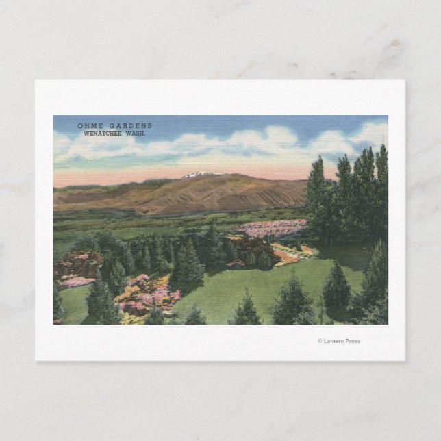 Wenatchee, WashingtonView of Ohme Gardens # 2 Vykort (Framsida)