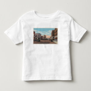 Wenatchee WAStreet beskådar av Wenatchee Ave. T-shirt
