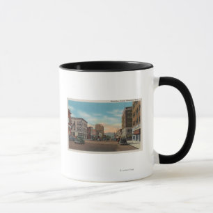 Wenatchee WAView av Wenatchee Ave. Mugg