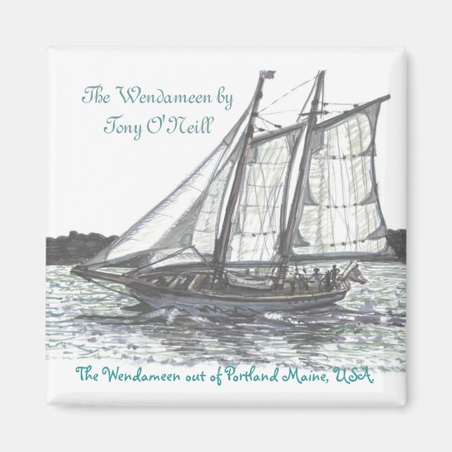 WENDAMEN #6 AV TONY O'NEILL MAGNET (Framsidan)