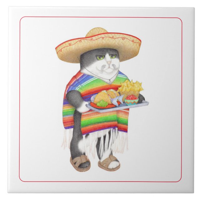 WENDELITO 6"x6" keramiskt plattor Kakelplatta (Framsidan)